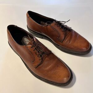 Vintage Hanover Brown Cordovan Leather Shoes Size 9.5